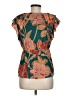 DR2 Green Short Sleeve Blouse Size M - photo 2