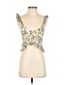 Cotton Candy LA Yellow Sleeveless Blouse Size S - photo 1