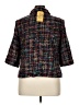 Coldwater Creek Tweed Black Jacket Size 14 - photo 2