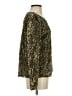 Endless Rose Metallic Gold Cardigan Size S - photo 4