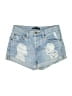 Forever 21 100% Cotton Blue Denim Shorts Size 24 waist - photo 1