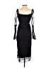 Venus 100% Nylon Black Cocktail Dress Size S - photo 2