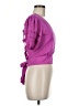 Do & Be Purple Short Sleeve Blouse Size M - photo 4