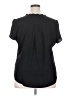 41Hawthorn 100% Polyester Black Short Sleeve Blouse Size XXL - photo 2