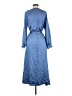 Japparel 100% Polyester Blue Casual Dress Size M - photo 2