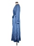 Japparel 100% Polyester Blue Casual Dress Size M - photo 5