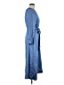 Japparel 100% Polyester Blue Casual Dress Size M - photo 4
