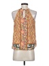 Akemi + Kin 100% Viscose Yellow Sleeveless Blouse Size 4 - photo 2