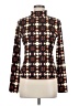 Ronny Kobo Argyle Brown Long Sleeve Blouse Size M - photo 1