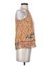 Akemi + Kin 100% Viscose Yellow Sleeveless Blouse Size 4 - photo 4