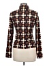 Ronny Kobo Argyle Brown Long Sleeve Blouse Size M - photo 2