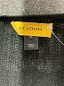 St. John 100% Viscose Black 3/4 Sleeve Top Size M - photo 7