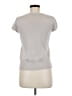 Adrienne Vittadini Silver Gray Short Sleeve Top Size M - photo 2