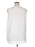 Ellen Tracy 100% Polyester White Sleeveless Blouse Size XL - photo 2