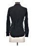 Equipment 100% Silk Black Long Sleeve Silk Top Size XS - photo 2