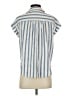 Pendleton Stripes Blue Short Sleeve Blouse Size XS - photo 2