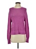 525 America 100% Cotton Solid Purple Pullover Sweater Size S - photo 1