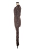 Caroline Constas Brown Cocktail Dress Size M - photo 5