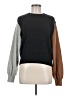 Splendid 100% Cashmere Color Block Gray Cashmere Pullover Sweater Size M - photo 1