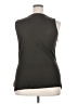 MICHAEL Michael Kors 100% Rayon Silver Sleeveless Top Size 2X - photo 2