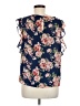 Forever 21 100% Polyester Blue Sleeveless Blouse Size M - photo 2