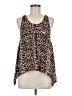 Gianni Bini 100% Viscose Brown Sleeveless Blouse Size M - photo 1