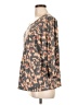 Bobeau Brown 3/4 Sleeve Blouse Size L - photo 5