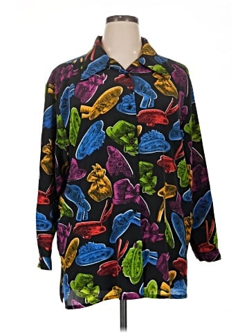 Jordan Long Sleeve Blouse (view 1)