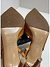 Valentino Garavani 100% Leather Brown Rockstud Slingback Pumps Size EU 37 - photo 6