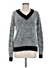 Absolutely Creative Worldwide 100% Acrylic Houndstooth Gray Pullover Sweater Size M - photo 1