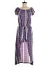 KRISTIN NICOLE Paisley Purple Romper Size M - photo 1
