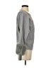 Saks Fifth Avenue Gray Pullover Sweater Size S - photo 4
