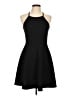 Mossimo Supply Co. Solid Black Cocktail Dress Size L - photo 1