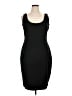 City Chic Solid Black Cocktail Dress Size 16 Plus (S) - photo 1
