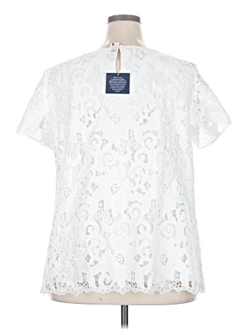 rsvp by TALBOTS Short Sleeve Blouse (view 2)
