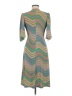 Veronica M. Chevron-herringbone Gray Casual Dress Size M - photo 2