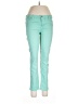 Just Black Color Block Teal Jeans Size 30 waist - photo 1