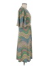 Veronica M. Chevron-herringbone Gray Casual Dress Size M - photo 4