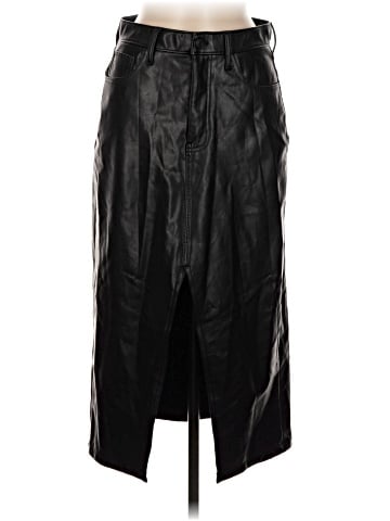 Abercrombie & Fitch Faux Leather Skirt (view 1)