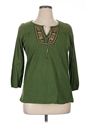 Fashion Bug 3/4 Sleeve Blouse (view 1)