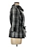 Tribal 100% Polyester Plaid Gray Jacket Size 10 - photo 4