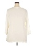 Krazy Kat 100% Polyester Ivory 3/4 Sleeve Blouse Size XXL - photo 2