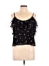 Sweet Rain Black Sleeveless Blouse Size M - photo 1