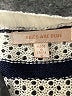 Skies Are Blue 100% Acrylic Stripes Ivory Pullover Sweater Size S - photo 7