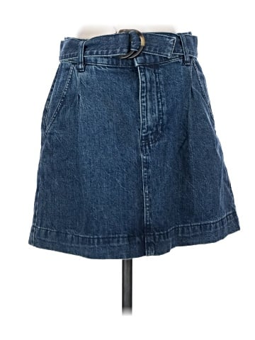 We the Free Denim Skirt (view 1)