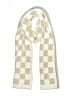 Assorted Brands 100% Polyester Ivory Scarf One size - photo 1
