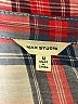 Max Studio 100% Cotton Plaid Gray 3/4 Sleeve Button-Down Shirt Size M - photo 7