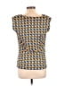 Dna Couture Yellow Short Sleeve Top Size L - photo 2