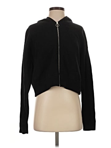 Madewell Double-Face Cotton-Blend Sweater Hoodie (view 1)