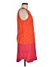 Ali Ro Color Block Orange Casual Dress Size 8 - photo 4